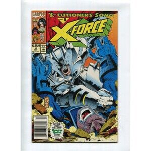X-Force #17 Marvel Comics  1992 Newsstand Edition Comic Book